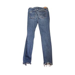 American eagle outfitters 8 short factory distressed super high rise Jegging